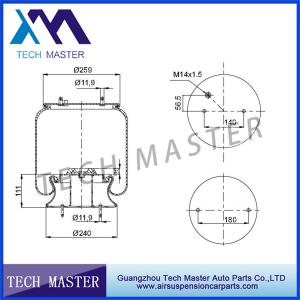 Scania 1440301 Rubber Air Spring / Truck Air Bag Suspension System