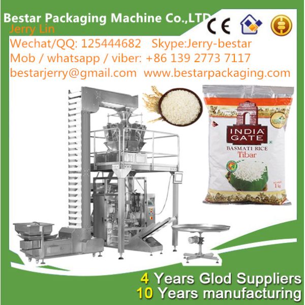 Full Automatic High-precision Food Weight Measuring Plastic Bag Packaging