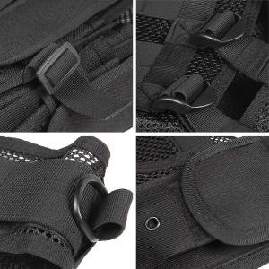 Black Nylon Armor Tactical Gear Vests Bulletproof with Breathable