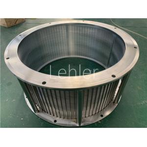 Quality 0.7mm Slot Opening 700MM Diameter SS316L Bead Mill Screen for sale