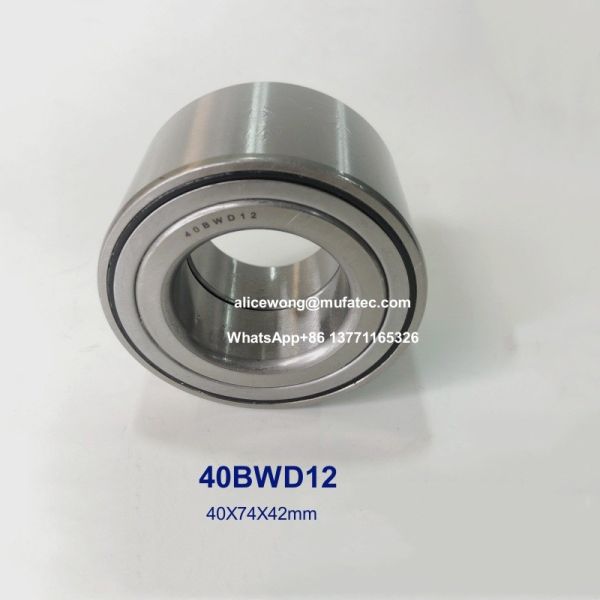 40BWD12 Automotive Front Wheel Hub Bearings 40X74X42mm