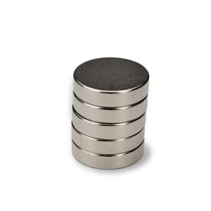 Main Material NdFeB D20 x 3mm Round Ring Disc Neodymium Magnet for Speaker at