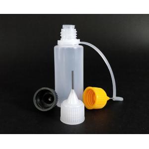 Quality Elegant Screw Cap Plastic Liquid Dropper Bottles With Smooth Surface for sale