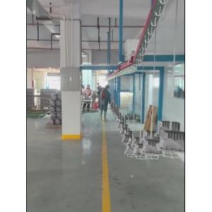 Energy Efficiency Automated Powder Coating Line Automotive Parts Metal Powder