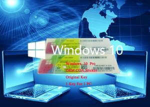Quality Full Version Win 10 Pro COA Sticker 64bit 100% Online Activate Operating System for sale