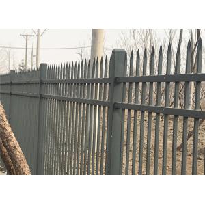 Electrostatic spray zinc steel fence ornamental iron fence of protecting Steel