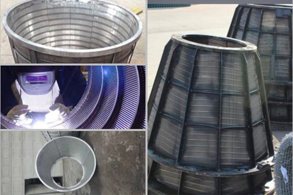 Customized Thickness Square Hole Centrifuge Basket with Galvanized Surface