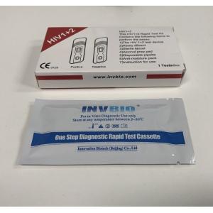 Oem Hiv Rapid Test Kits Whole Blood Diagnostic Home Use Self Test