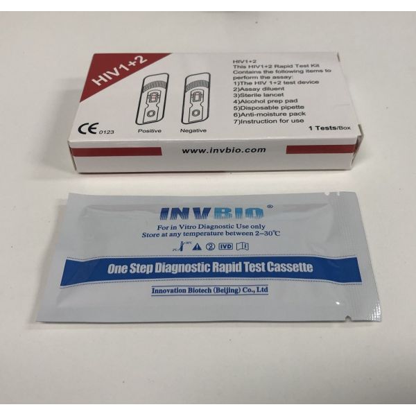 Buy Invbio Hiv Infection Blood Screening Test Ce Approved For Human Immunodeficiency Virus at wholesale prices