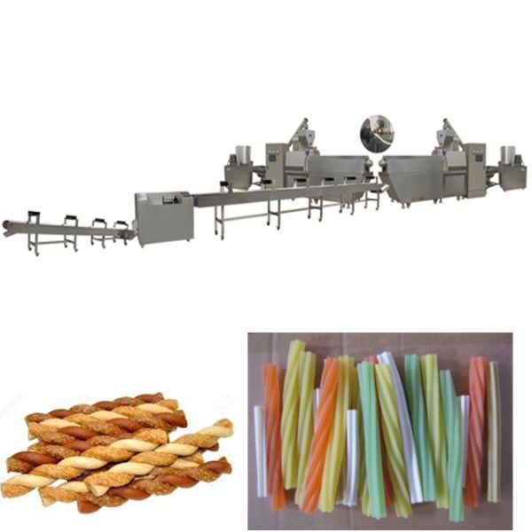 Pet Dog Food Extruder Animal Food Processing Machine With PlC Control