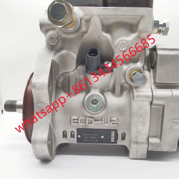 huida excavator PC400-8 Engine 6D125 Fuel Injection Pump 6251-71-1120 094000-0571