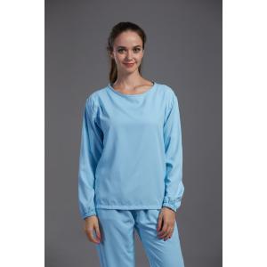 Anti static ESD Cleanroom Garment Resuable Autoclave underwear blue color for