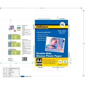 Full Colors Glossy A4 Photo Printing Paper , A6 Glossy Photo Paper Anti - Fading
