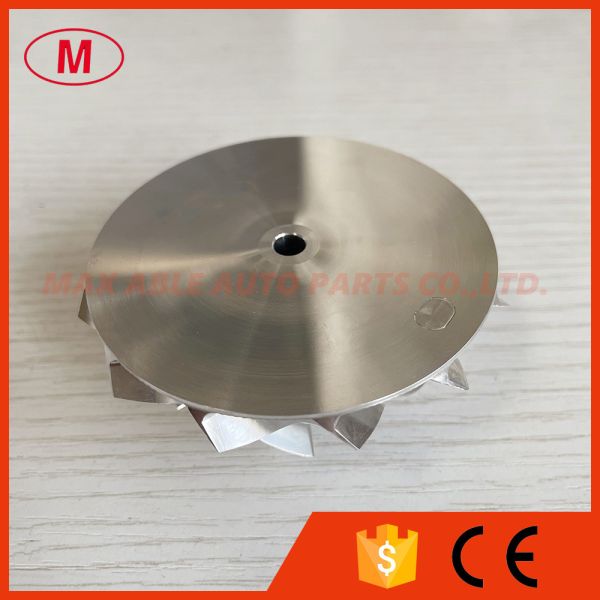 B03G 54.87/70.98mm 6+6 blades high performance turbocharger milling/aluminum 2618/billet Compressor wheel