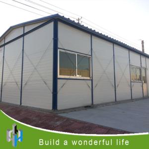 2016 hot sale single storey prefabricated camp house