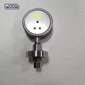 All Stainless Steel Indicator Pressure Gauge With Flange CE Approved