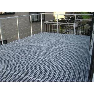 6mm Cross Bar Size Industrial Steel Grating Good Ventilation Twist Steel Raw