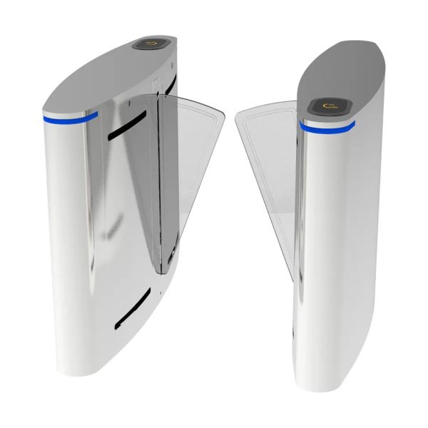 Buy 250mm Telescopic Flap Barrier Turnstile Bidirectional Baffle Gate Turnstile at wholesale prices