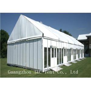 A Shaped Large Outdoor Tent For Inner Events , White Color Sun Shade Tent