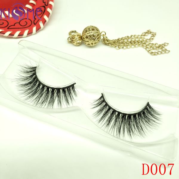 Buy Custom Handmade Thick Natural Mink Eyelashes Lightweigh Easy Application 007 at wholesale prices