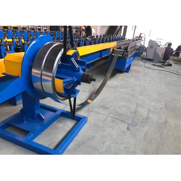 Light Weight Galvanized Coils Stud And Track Roll Forming Machine With Perforation