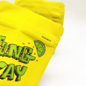 Gravure Printed Foil Stand Up Pouches Resealable