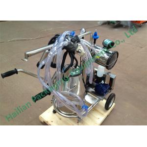 Hand Operated Mobile Milking Machine Household Cows Milking