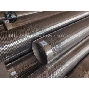 AISI 304 OD 114mm Sand Control Downhole Slotted Tube