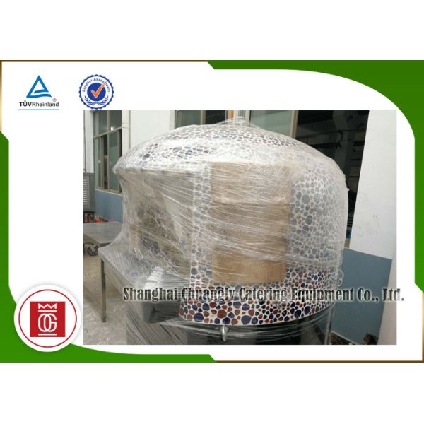 Neapolitan Pizza Oven / Italy Type Pizza Oven Lava Rock Gas Heating