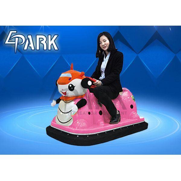 Amusement Ride Caterpillar Style Battery Bumper Cars For Kids