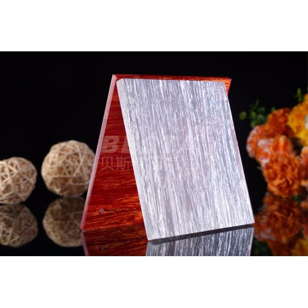 Cell Cast Wood Grain Acrylic Sheet Waterproof Acrylic Sheet 5-40mm