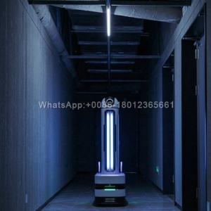 Offices Hotels Shopping Malls Intelligent Smart UV Light Robot