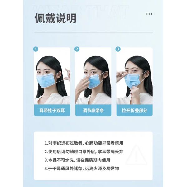CE Approved - Class 1 Disposable Medical Surgical Face Mask - FDA -EN14683