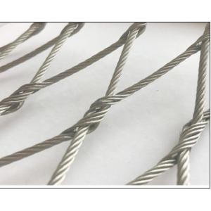 Buy cheap 30x30mm 2.0mm Stainless Steel Wire Rope Mesh For Zoo Enclosure from wholesalers