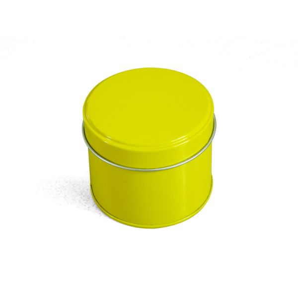 Metal Cat Dog Food Storage Tin Box Packaging , Cookies In A Tin Can