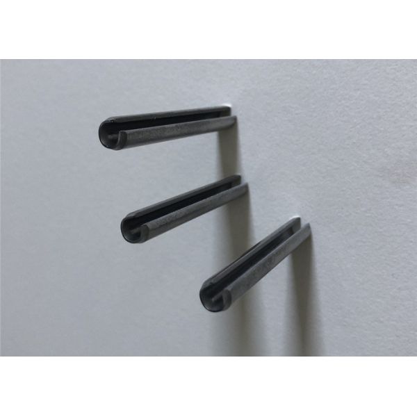 Buy 26mm Length Stainless Steel Phosphate 65Mn Slotted Spring Pin ISO13337 at wholesale prices
