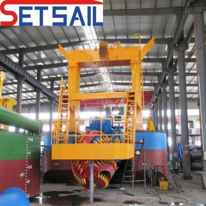 3900.00cm * 860.00cm * 200.00cm Package Size Cutter Suction Dredger for River