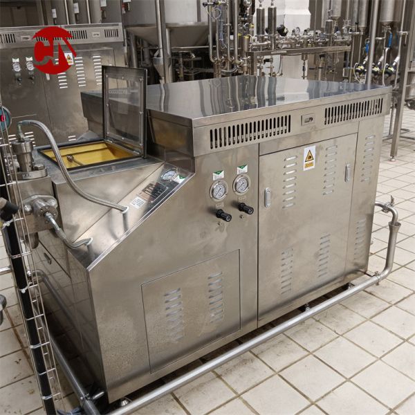1000-3000L Milk Juice Homogenizer High Pressure Homogenizer Machine Customized