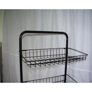 Steel 4 Shelves Metal Floor Stand