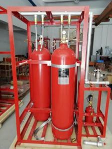 China IG100 100% Pressurized Nitrogen Inert Gas Fire Suppression System Fire Suppression Pipe Network Type on sale