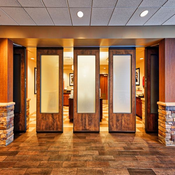 Durable Acoustical Aluminum System Folding Partition Walls For Restaurant