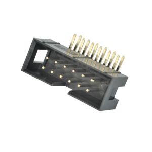 2x6 IDC Header Male Box Header Connector 2.54 Pitch Right Angle SMT Connector