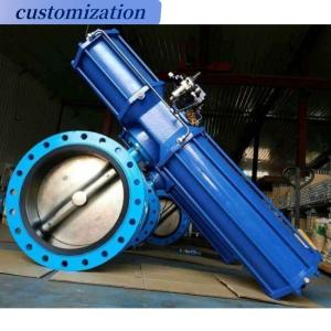 Customized ISO CE Pneumatic Actuator Butterfly Valves and Fitting