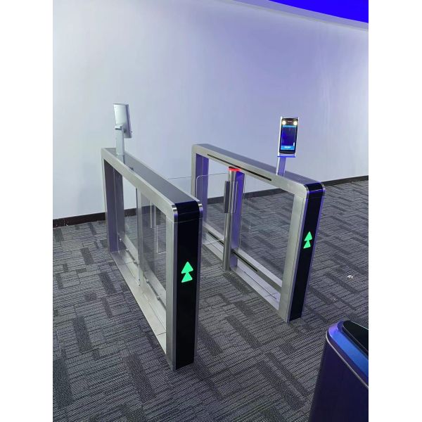 MCBF 10 Million Times New Aluminum Alloy Slim Speed Gate Turnstile Security Entrance