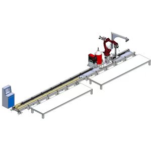 Steel Structure Construction Robotic Welding Machine Automated Welding Machine