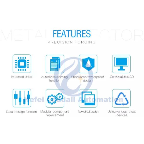 Industrial Conveyor Metal Detector Machine For Detecting Finished Bags