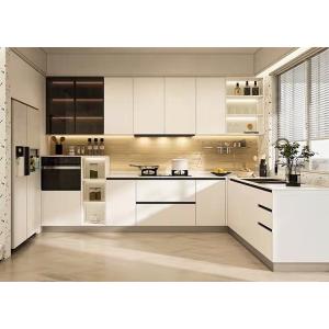China 18mm  Kitchen Cabinets white Modern Farmhouse  Island With Cupboards on sale