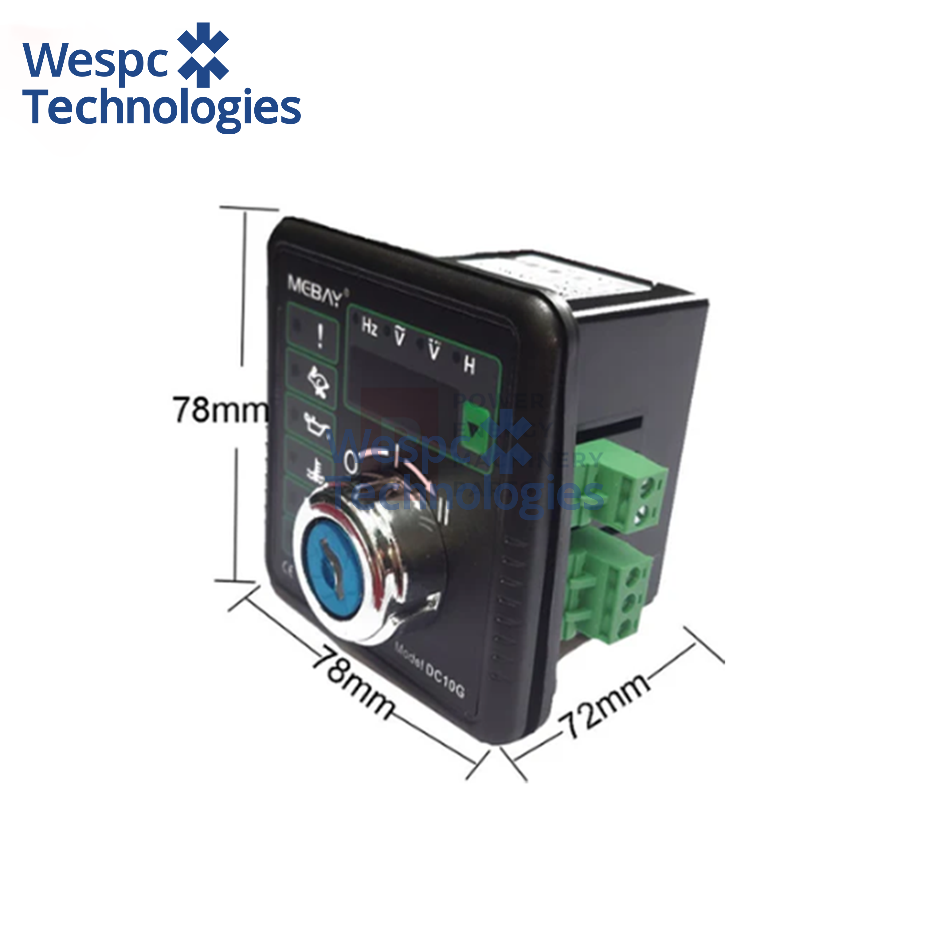 WESPEC Original DC10G LED Digital Display Controller Multifunction Manual Start