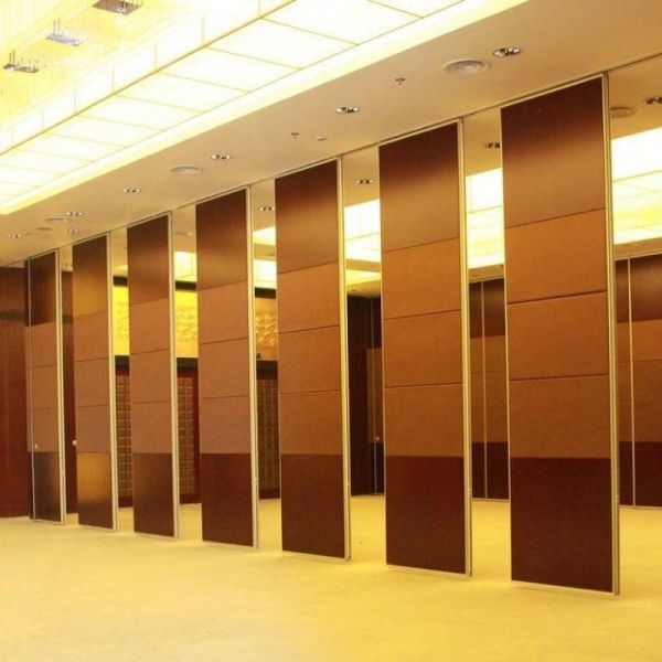 Sound Proof Operable Folding Partition Walls for Ballroom / Hotel 85 mm Thickness