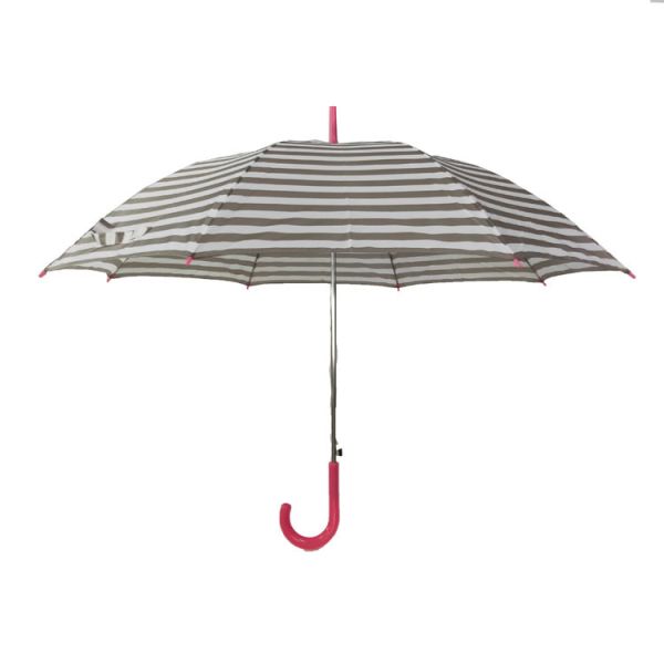 Buy Windproof 23" Polyester 190T Straight Umbrella With Wooden Handle at wholesale prices